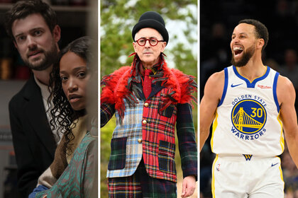 A split of The 'Burbs, The Traitors, and Stephen Curry.