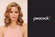 Rose Byrne and Peacock Logo